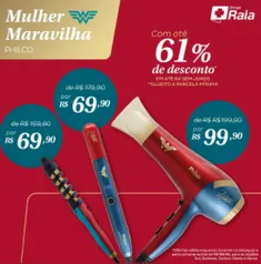 Linha Philco Mulher maravilha com até 61% OFF