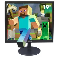 Monitor LED 19" PCtop HDMI, 5Ms, 60Hz - MLP190HDMI43