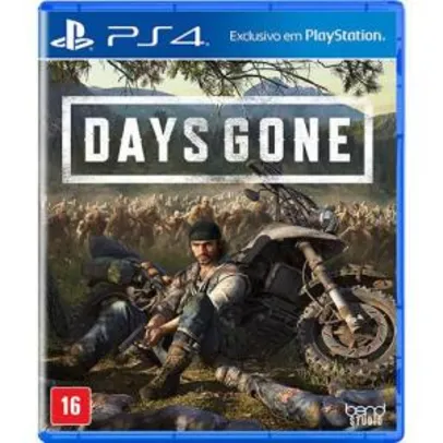 [AME - Pré-venda] Game Days Gone - PS4 - R$182 (com AME, R$128)