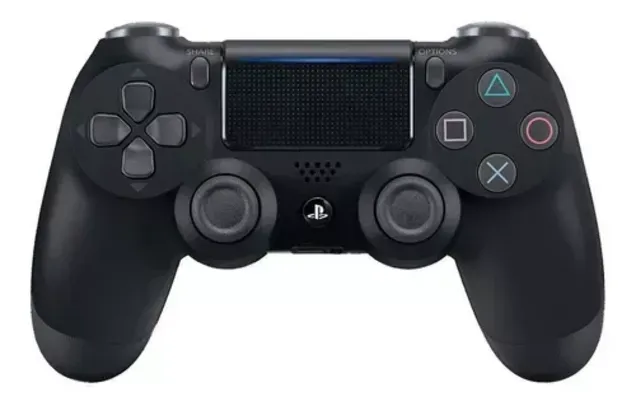 (Meli+) Controle Playstation Dualshock 4 Preto Original - Ps4