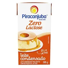 [PRIME] Leite Condensado Zero Lactose Piracanjuba 395g - 5 unidades | R$2,69