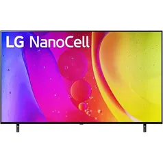 (AME SC R$ 2.696,99) Smart TV 55'' LG 55NANO80 4K NanoCell 4x HDMI 2.0