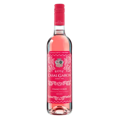 Vinho Português Rosé Meio Seco Casal Garcia Vinho Verde Garrafa 750ml R$40