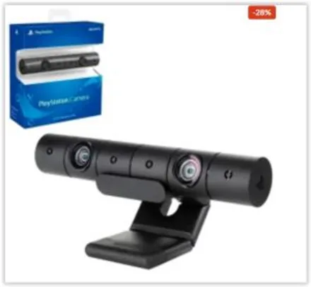 Câmera Playstation Sony CUH-ZEY2, Para PS4, Preto | R$ 341