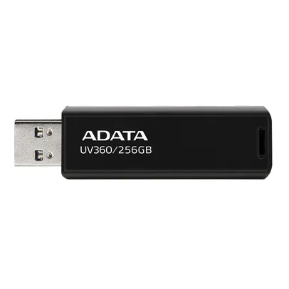 [1°Compra R$112] Pen Drive Adata 256GB Leitura 100MB/s USB 3.2 Gen 1 - AUV360-256G-RBK