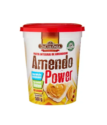 (PRIME) Pasta De Amendoim Integral Zero Amendopower 500G | R$11,60