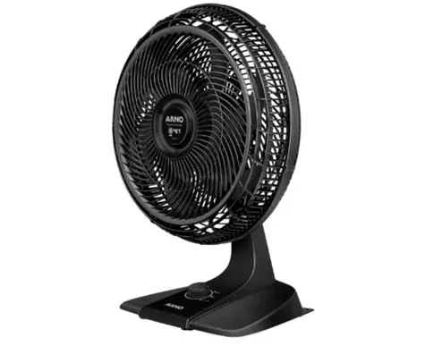 Ventilador Arno 2 em 1 Turbo Force Preto VF42 220V