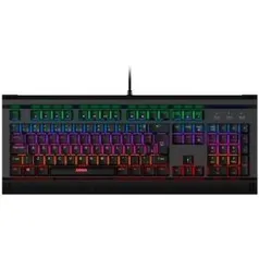 Teclado Mecânico Gamer Rawar Frontline W1, RGB, Switch Kailh Brown, ABNT2 - RW180007N