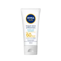 NIVEA SUN Protetor Solar Facial Toque Seco Antissinais FPS60 50ml