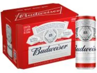 [MagaluPay R$25,40] Cerveja Budweiser American Lager 12 Unidades