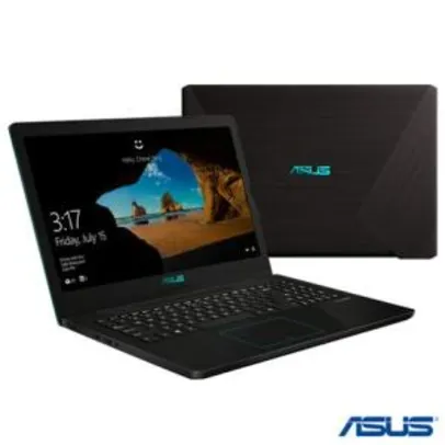 Notebook Asus Ryzen™ 5 8GB, 1 TB 15,6" FHD GTX1050 - F570ZD-DM387T | R$3.789