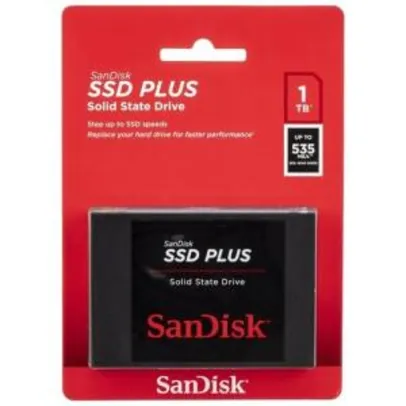 SSD 1TB SanDisk SDSSDA-1T00-G26 de 535MB/s de Leitura