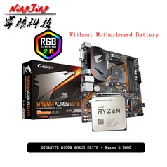 Ryzen 5 3600 + Gigabyte B450M Aorus Elite | R$1359