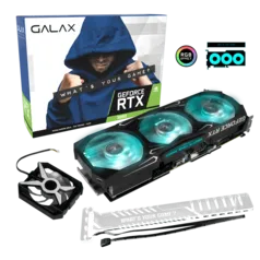 Placa de Video GALAX GeForce RTX 3080 SG (1-Click OC) LHR 10GB GDDR6X 320-bit - 38NWM3MD99RG