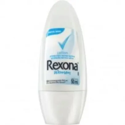 [LEVE 3 PAGUE 2] Desodorante Rexona Roll On Cotton Feminino 50g | R$3,50