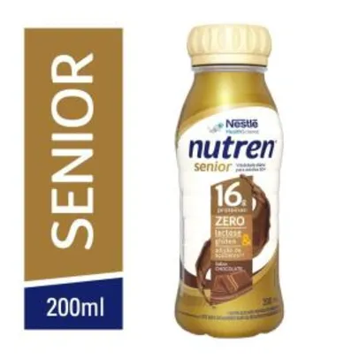 [LEVE 8 PAGUE 6] Complemento Alimentar Nutren Senior Rtd Chocolate 200ml