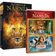 [Submarino] As Crônicas de Nárnia - Livro + Coleção DVD por R$ 17