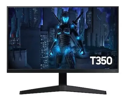 Monitor gamer Samsung F24T35 led 24 azul e cinza-escuro 100V/240V