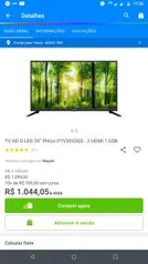 TV HD D-LED 39” Philco PTV39G50D | R$1044