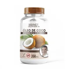 ÓLEO DE COCO SEM SABOR E SEM CHEIRO EDU GUEDES - SIDNEY OLIVEIRA 200ML