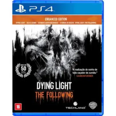 [Cartão Americanas] Game Dying Light: Enhanced Edition - PS4 - R$63