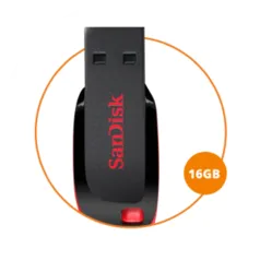 [Walmart / Méliuz] Pendrive SanDisk 16GB Cruzer Blade - Grátis