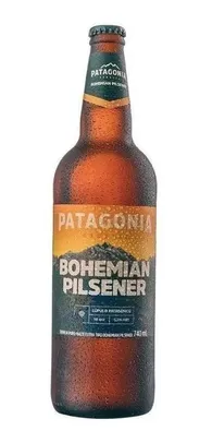 Cerveja patagonia bohemian pilsener garrafa 740ml | R$6,89