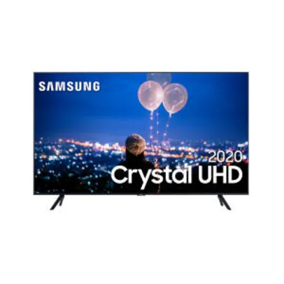 Saindo por R$ 1799: Samsung Smart TV 43" Crystal UHD TU7000 4K, Borda Infinita, Controle Único, Bluetooth, Processador Crystal 4K | Pelando