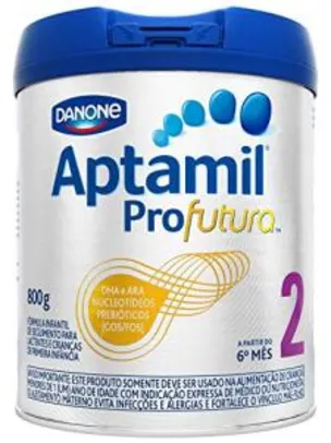 [PRIME] Fórmula Infantil Aptamil Profutura 2 Danone Nutricia 800g R$ 55