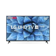 [APP+CUPOM] Smart TV LG 50'' 50UN7310 Ultra HD 4K WiFi Bluetooth HDR Inteligência Artificial ThinQ AI Smart Magic Google Assistente Alexa