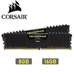 MEMÓRIA CORSAIR VENGEANCE 8 GB 3000MHZ | R$232