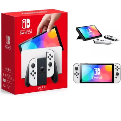 NINTENDO SWITCH OLED BRANCO