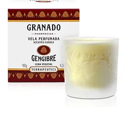 Vela Granado Terrapeutics Gengibre 180g, Granado, Branco