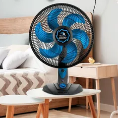 Ventilador 127v 126w Ozonic Ts Mallory Preto/azul