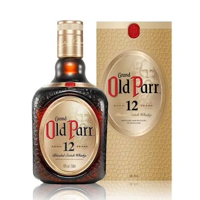 (Leve 5, Pague 4) Whisky Old Parr Grand 12 anos Escocês 750ml 