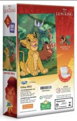 [PRIME] O Rei Leão Quebra-cabeça 200 Peças Toyster Brinquedos | R$25