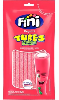 Tubes Morango Cítrico Fini 80g