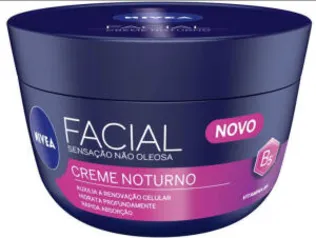 [APP | CLIENTE OURO] Creme hidratante facial Nivea Noturno - 100g | R$ 27