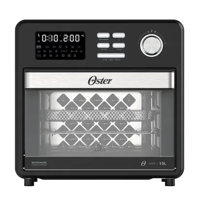 Forno Fryer Oster 15L Multifunções Compact 10 em 1 OFOR160 127V