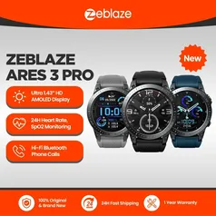 [Taxa Inclusa]  Smartwatch Zeblaze Ares 3 Pro 