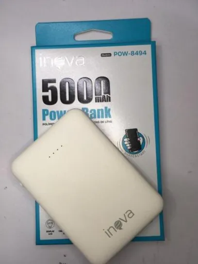 Carregador para Celular e Tablet Portátil 5000 mAh USB Pow-8494
