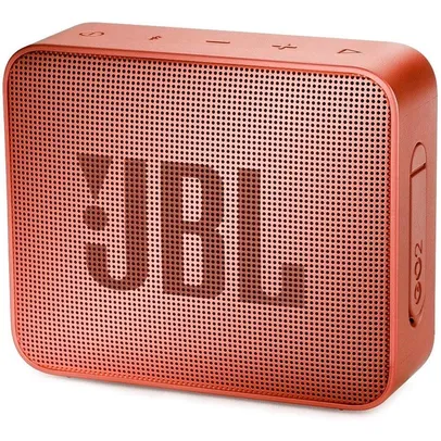 Caixa de Som JBL Go 2 Bluetooth À Prova De Água Rose | R$164