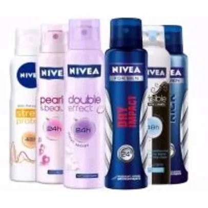 [RJ] Desodorante Nivea - R$ 9 (18 opções)