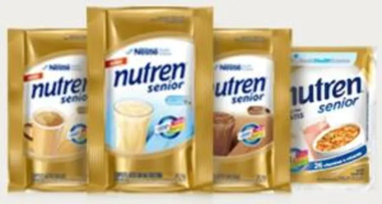 Peça sua amostra grátis
Nutren Senior  Nestlé