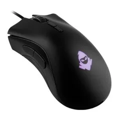 MOUSE GAMER MANCER LEAD RGB Pixart 3325 10000DPI PRETO | R$90