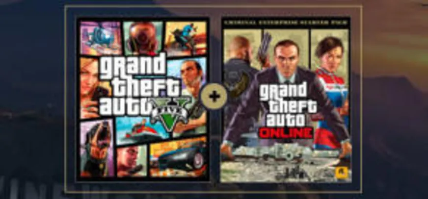 [Novos usuários+PayPal] Grand Theft Auto V: Premium Online Edition (PC)
