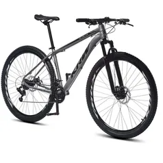 Bicicleta Aro 29 KRW Alumínio 24 Vel Freio a Disco X32