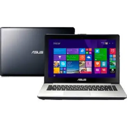 [Submarino] Notebook Ultrafino Asus S451LA-CA046H - R$1699 - Intel Core i5 8GB 500GB Tela LED 14" Touchscreen Windows 8 - Preto
