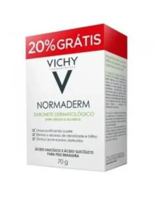 Sabonete Dermatológico Facial Normaderm Vichy - 70g