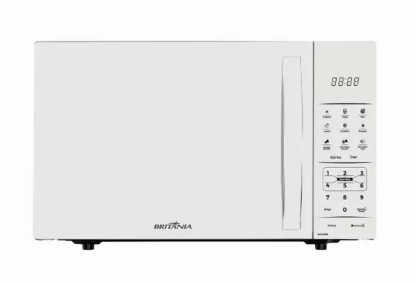 Micro-ondas Britânia 28 litros Branco BMO28BB - 127 Volts